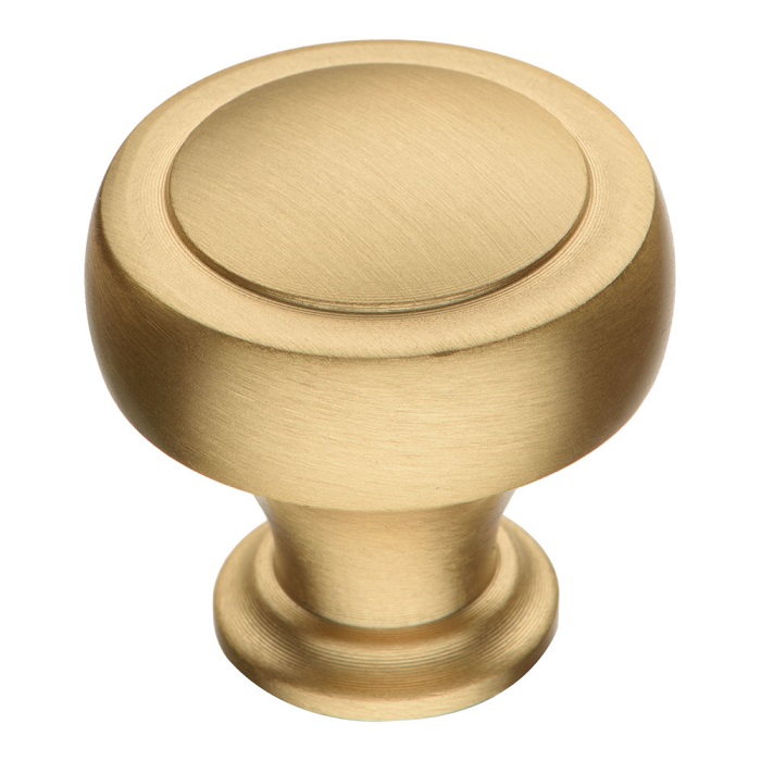 1915 0032 BB Ручка кнопка, матовое золото