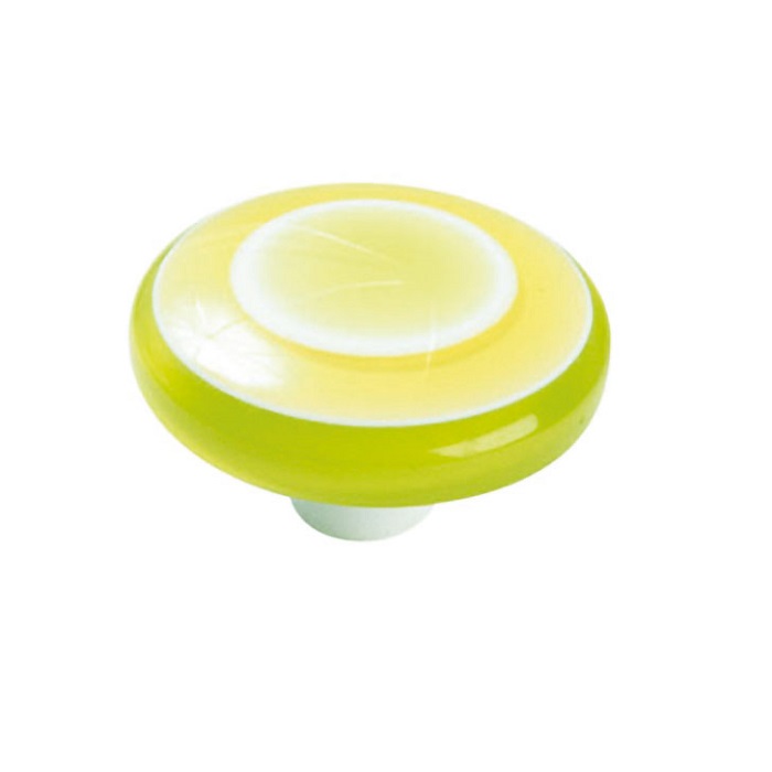 650VE Ручка кнопка детская, зеленый