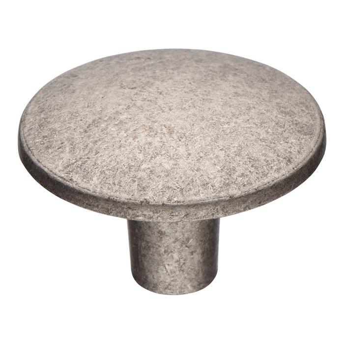 ORKIDE-80 Ручка кнопка современная классика, старое серебро