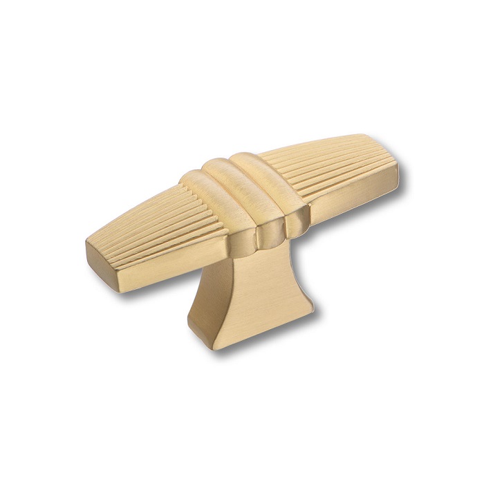 4255 0008 BB Ручка кнопка современная классика, матовое золото