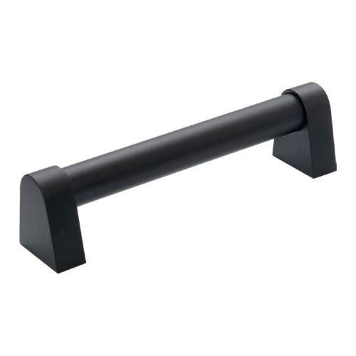 Ручка-скоба 192мм, отделка черный матовый