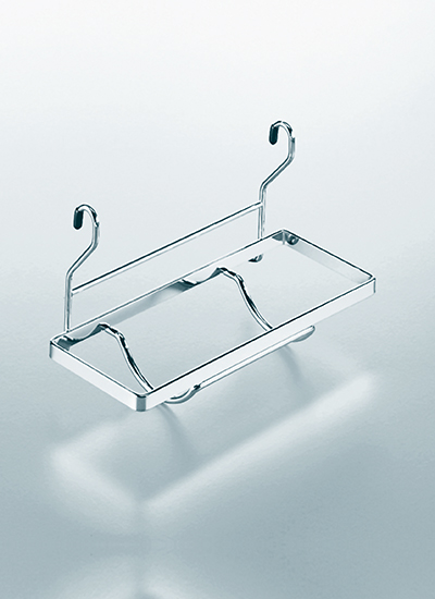 Держатель для бумажных полотенец, Линеро, 325x152x180мм, цвет: ХРОМ глянцевый (0080530005)