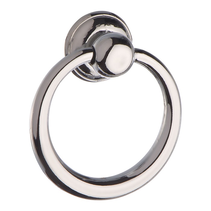 15.267.01.07 Ручка кольцо, глянцевый хром