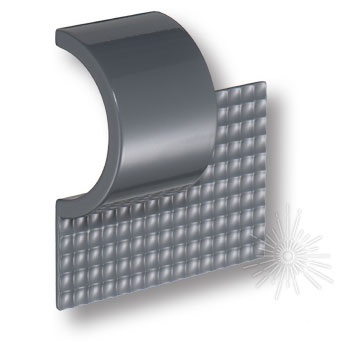 AT 101.32.65 Ручка скоба, глянцевыи серыи 32 мм