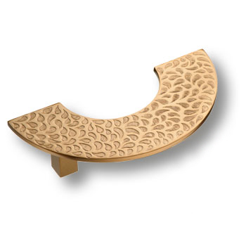 07622-007-R15х4-96 Ручка скоба модерн латунь, сатинированное золото 96 мм