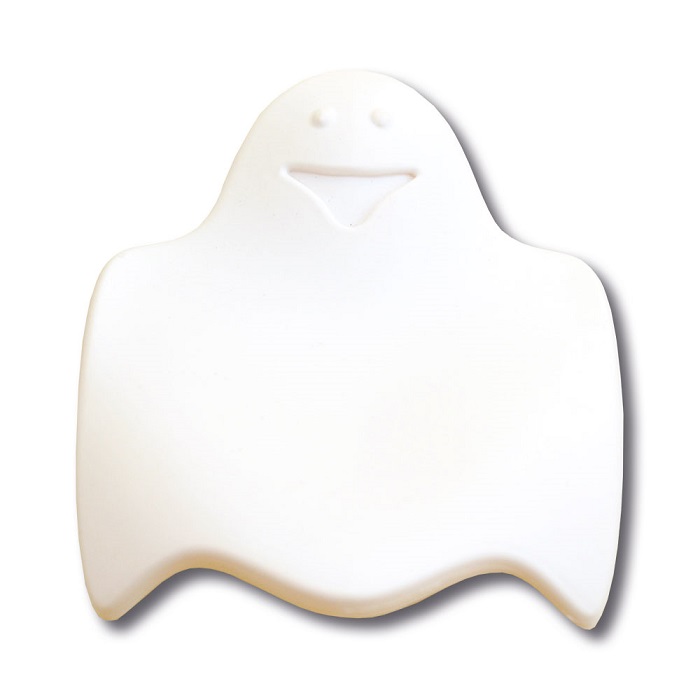 452032ST01 Ручка кнопка детская, привидение белое 32 мм