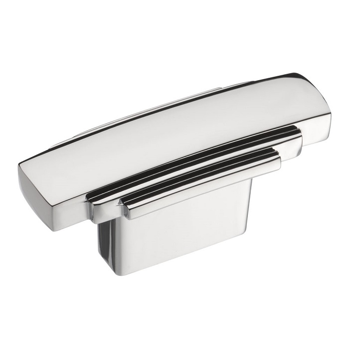 4215 0016 CR Ручка кнопка, глянцевый хром 16 мм