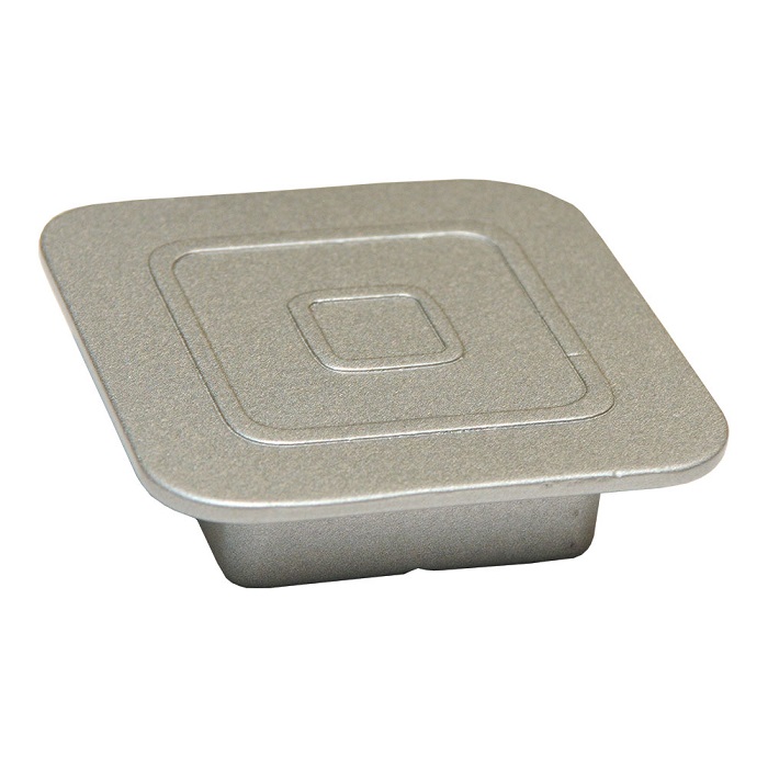 Retro 60-18 Ручка кнопка, матовый хром