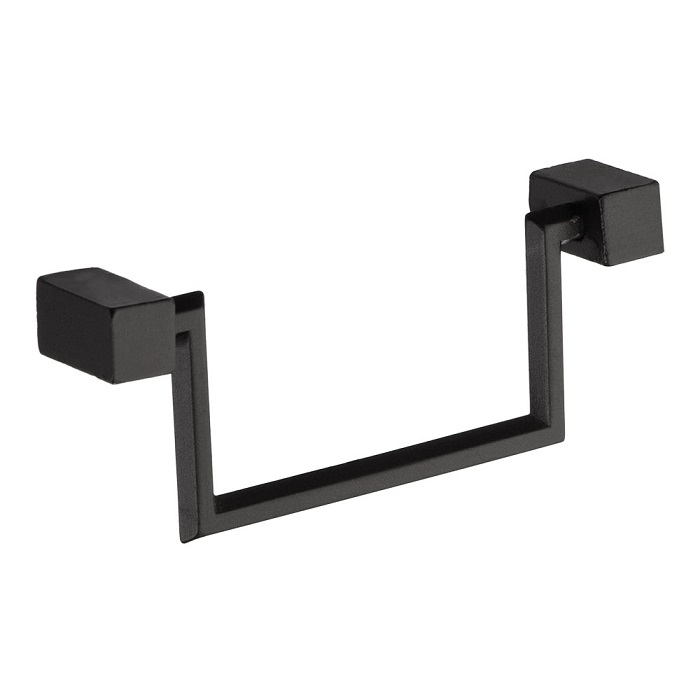 4598-14 Ручка скоба классика, чёрный 64 мм