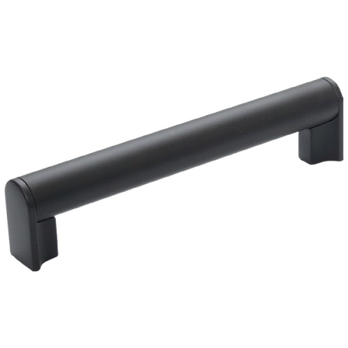 Ручка-скоба 192мм, отделка черный матовый