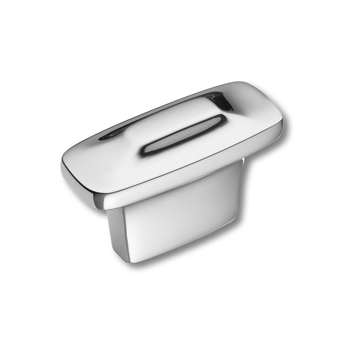 4111 016MP02 Ручка кнопка, глянцевый хром 16 мм