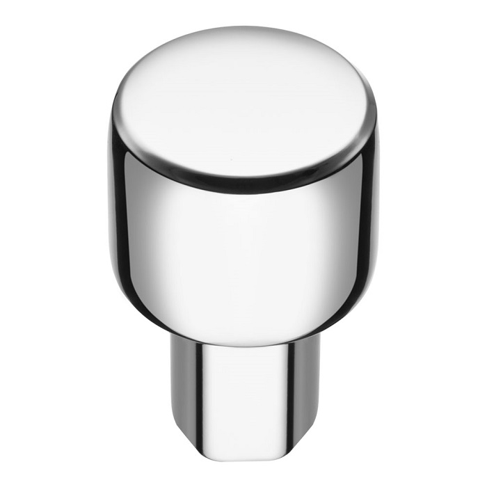 4126 001MP02 Ручка кнопка, глянцевый хром