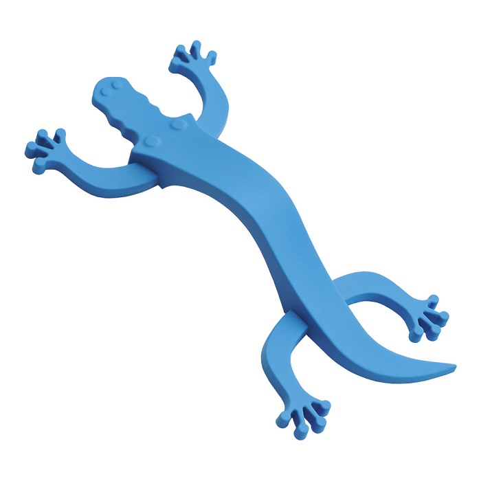 450096ST05 Ручка скоба детская, крокодил синий 96 мм