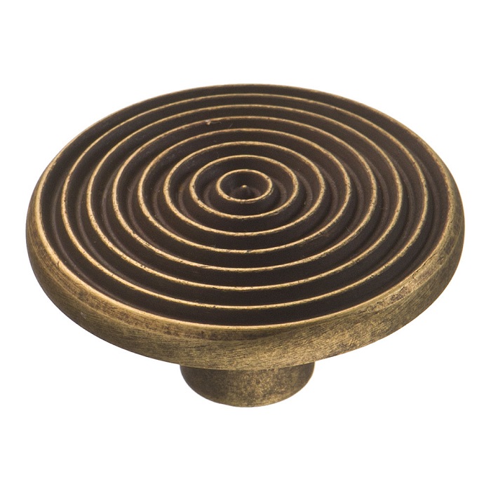 6130-831 Ручка кнопка, старая бронза