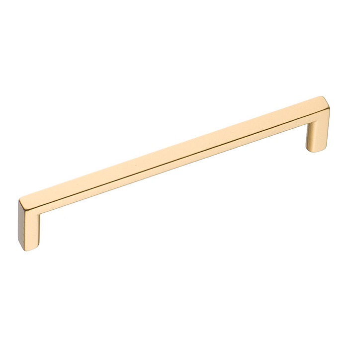 6765-200 Ручка рейлинг, матовое золото 128 мм