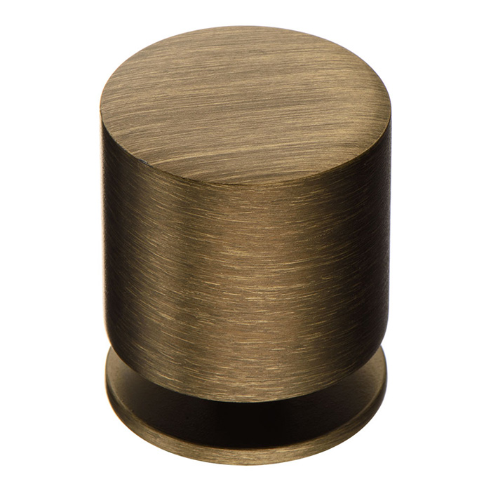 1956 0026 ABM Ручка кнопка, состаренная латунь