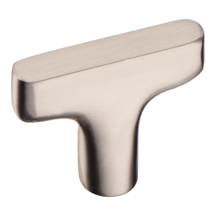 4103 001MP08 Ручка кнопка, сатинированный никель