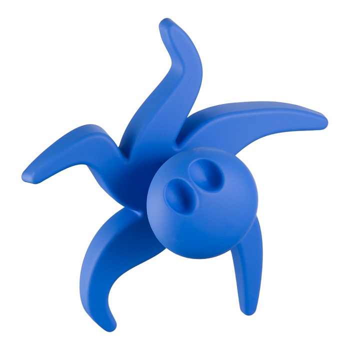 443025ST05 Ручка кнопка детская, осьминог синий