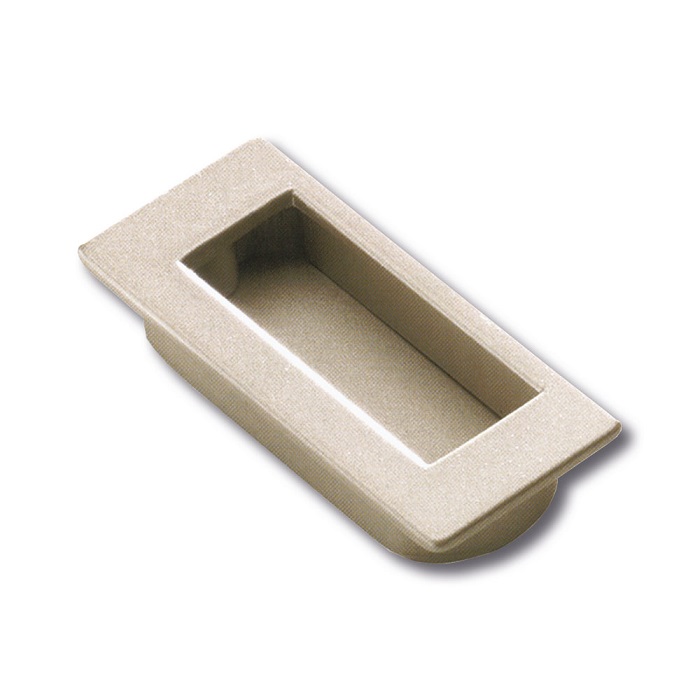 4856-18 Ручка врезная, матовый хром 64 мм