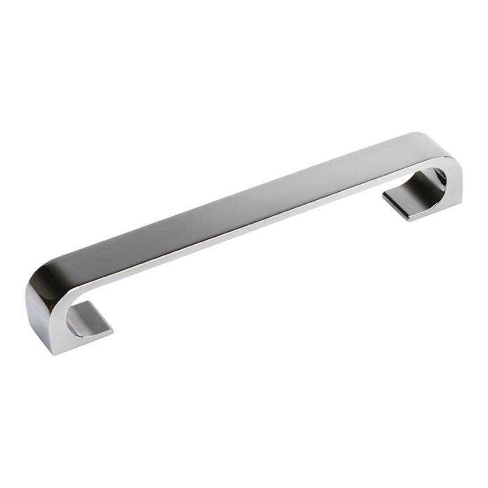 6553 0160 CR Ручка скоба, глянцевый хром 160 мм