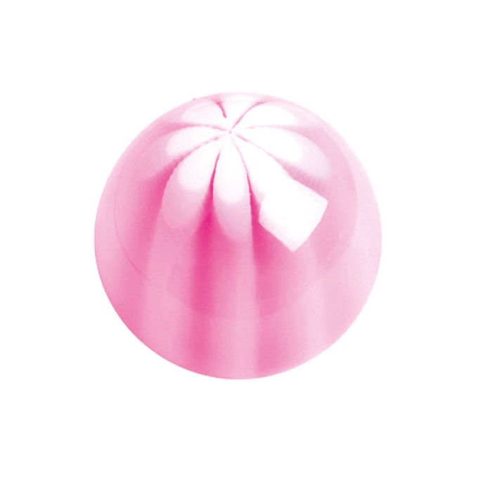 656RS Ручка кнопка детская, шар розовый