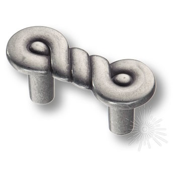 325032MP14 Ручка скоба современная классика, старое серебро 32 мм