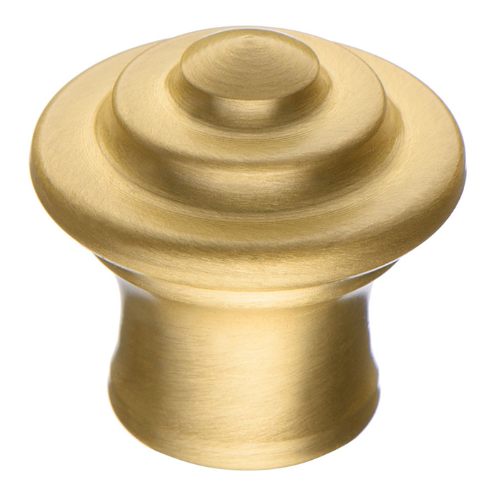 1934 0026 BB Ручка кнопка, матовое золото