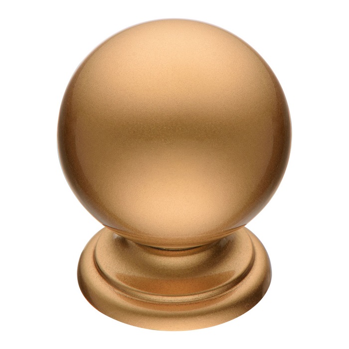 8353-200 Ручка кнопка, матовое золото