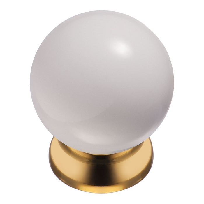 5102-102 Ручка кнопка, глянцевое золото