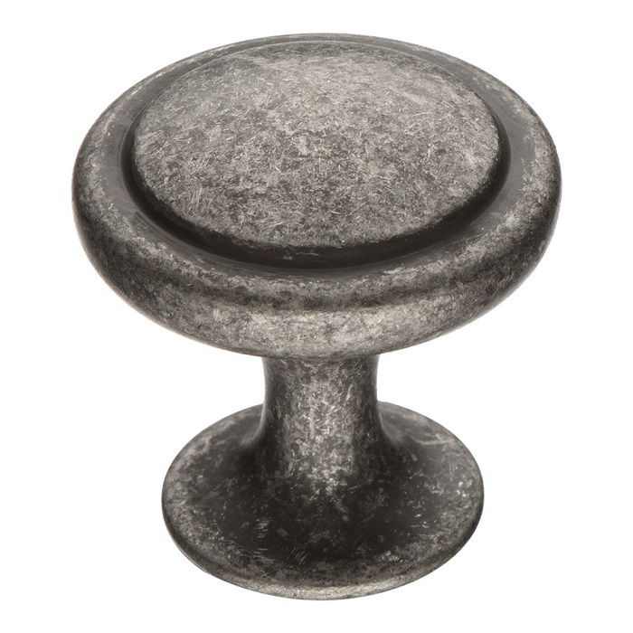 ISTIKBAL-80 Ручка кнопка, старое серебро