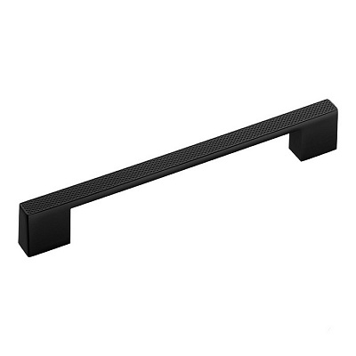 1039-160-Matt Black Ручка скоба, чёрный 160 мм