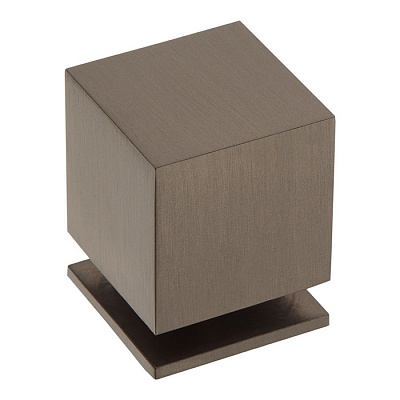 1954 0025 BBN Ручка кнопка, чёрный матовый никель