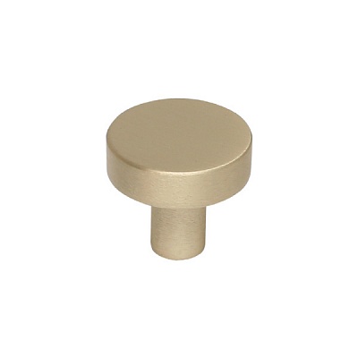 Ручка-кнопка, отделка золото шлифованное