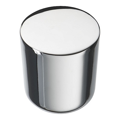 8161-400 Ручка кнопка, глянцевый хром