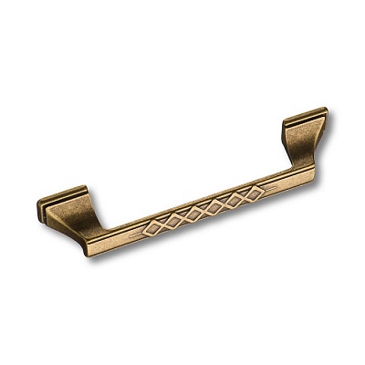 15.127.128.12 Ручка скоба современная классика, античная бронза 128 мм